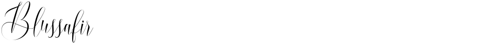 Blussafir