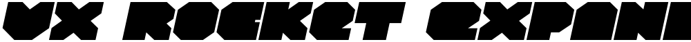 VX Rocket Expanded Italic