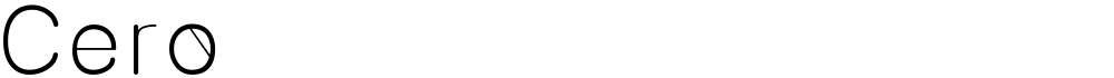 Cero