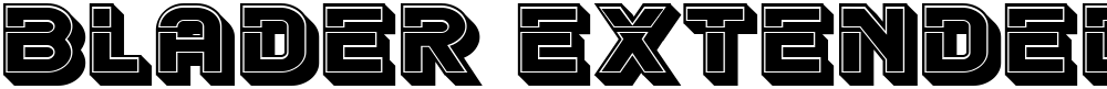 Blader Extended 3D Filled