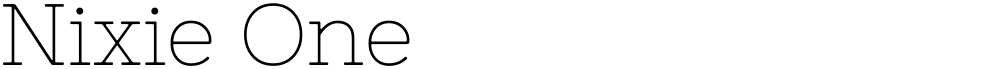 Nixie One