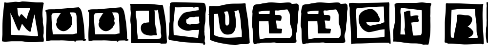 Woodcutter Black Square