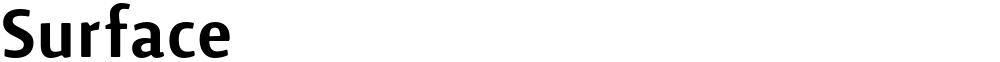 Surface