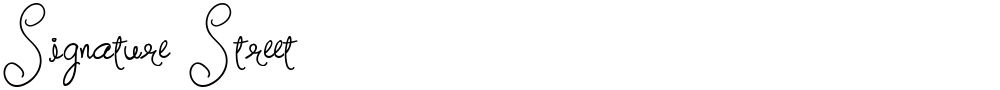 Signature Street
