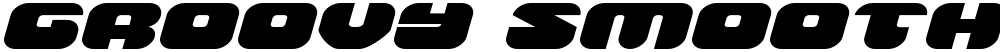 Groovy Smoothie Expanded Italic
