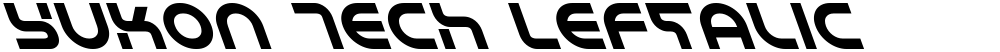 Yukon Tech Leftalic