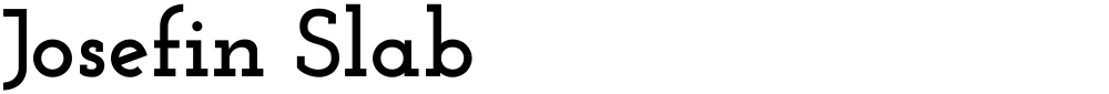 Josefin Slab