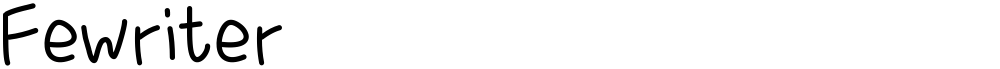 Fewriter