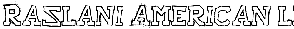 Raslani American letters