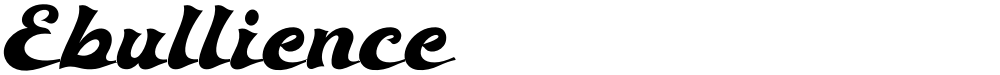 Ebullience
