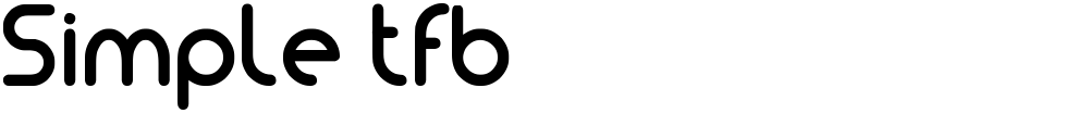 Simple tfb