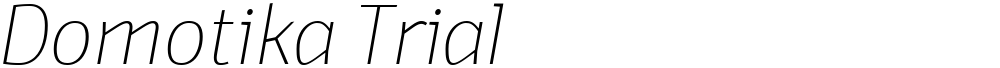 Domotika Trial