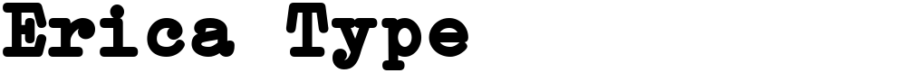 Erica Type