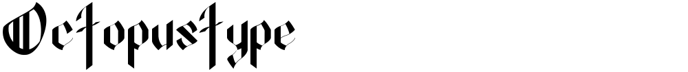 Octopustype