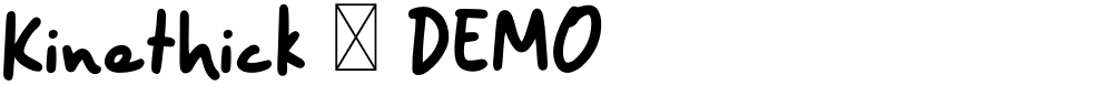 Kinethick - DEMO