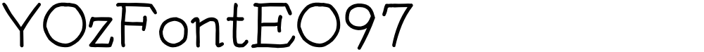 YOzFontEO97