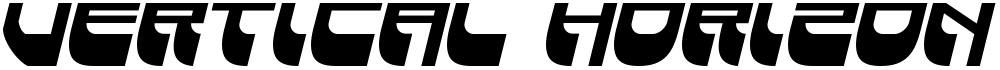 Vertical Horizon Bold Italic