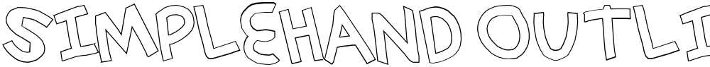 simplehand outline