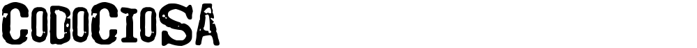 Codociosa