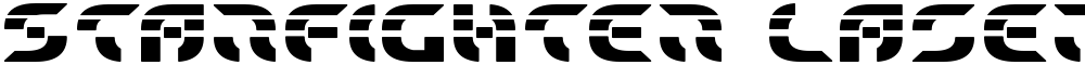 Starfighter Laser Bold