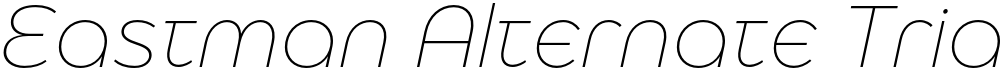 Eastman Alternate Trial