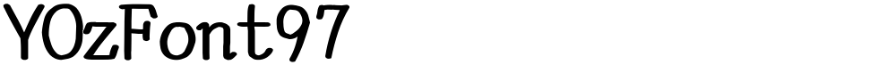 YOzFont97