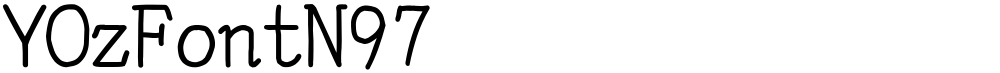 YOzFontN97