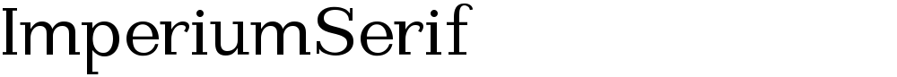 ImperiumSerif