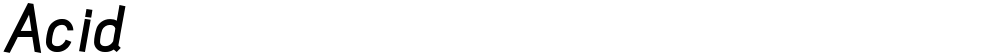 Acid