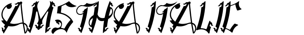 AMSTHA ITALIC