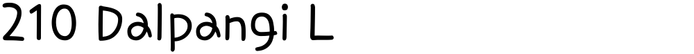 210 Dalpangi L