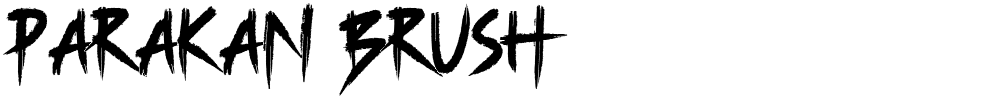 Parakan Brush