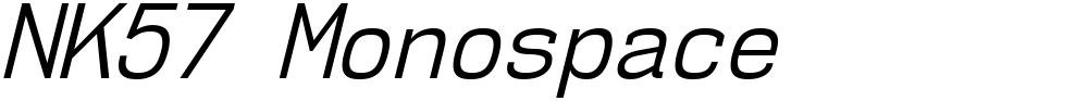 NK57 Monospace