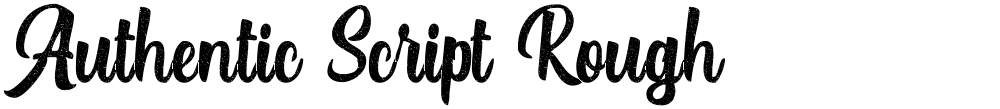Authentic Script Rough