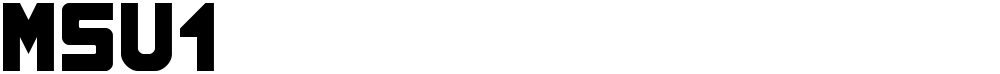 MSU1