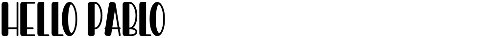 Hello Pablo