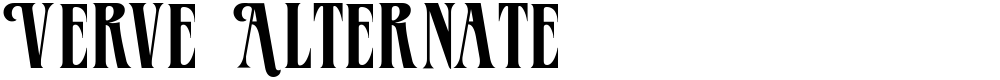 Verve Alternate