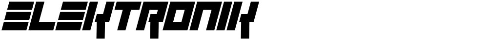 Elektronik
