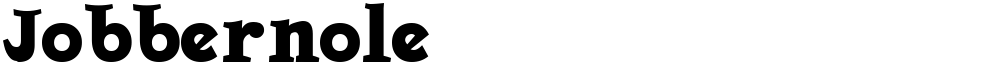 Jobbernole