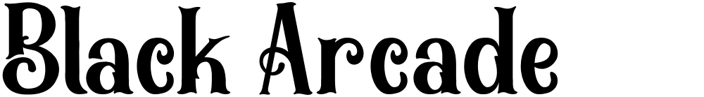 Black Arcade