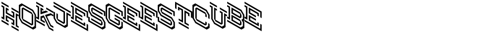 Hokjesgeestcube