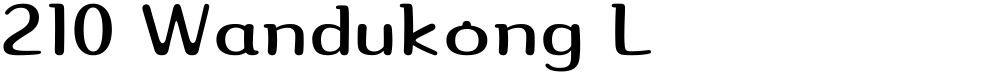 210 Wandukong L