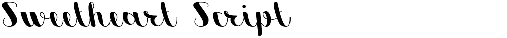 Sweetheart Script