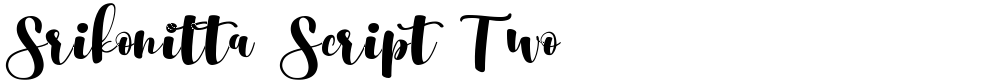 Srikonitta Script Two