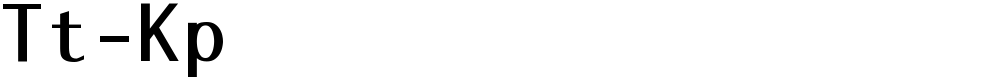 Tt-Kp
