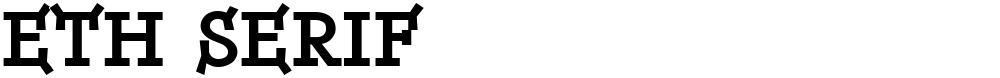 ETH Serif