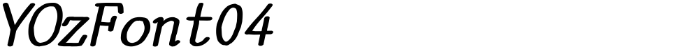 YOzFont04