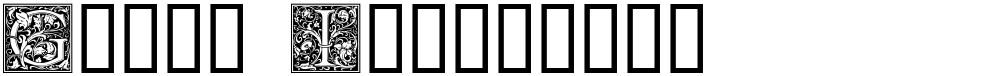 Goudy Initialen
