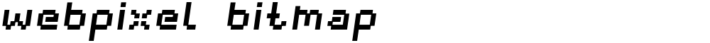 webpixel bitmap