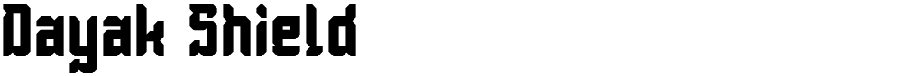 Dayak Shield